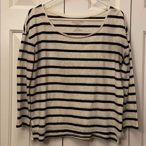American Eagle Striped Favorite Tee